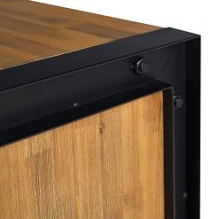 Ars manufacti TV-Lowboard Urban Industry II - Akazie teilmassiv / Metall - Akazie / Schwarz -Wohnzimmermöbel boutique en ligne 1000224206 210914 09461000005 DETAILS P000000001000224206