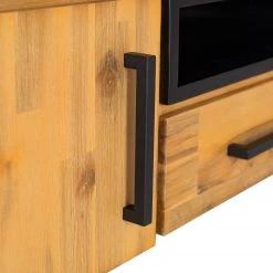 Ars manufacti TV-Lowboard Urban Industry II - Akazie teilmassiv / Metall - Akazie / Schwarz -Wohnzimmermöbel boutique en ligne 1000224206 210914 09461100006 DETAILS P000000001000224206