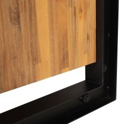 Ars manufacti Sideboard Urban Industry IV - Akazie teilmassiv / Metall - Akazie / Schwarz -Wohnzimmermöbel boutique en ligne 1000224216 210908 15542000027 DETAILS P000000001000224216