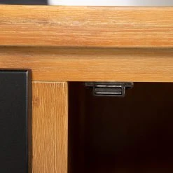 Ars manufacti Sideboard Urban Industry IV - Akazie teilmassiv / Metall - Akazie / Schwarz -Wohnzimmermöbel boutique en ligne 1000224216 210908 15542000029 DETAILS P000000001000224216