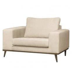 Mørteens Sessel Billund Webstoff - Creme