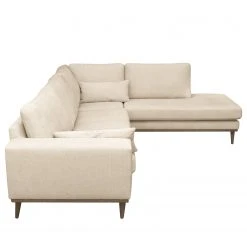 Mørteens Ecksofa Billund III - Strukturstoff - Creme - Ottomane davorstehend rechts -Wohnzimmermöbel boutique en ligne 1000224359 200916 14032700986 DETAILS P000000001000224359