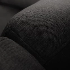 Mørteens Ecksofa Billund I Webstoff - Schwarz - Longchair davorstehend links -Wohnzimmermöbel boutique en ligne 1000224367 200916 14035301072 DETAILS P000000001000224367