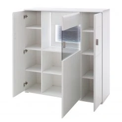 Loftscape Highboard Cassville - Matt Weiß / Anthrazit 7 Loftscape Highboard Cassville - Matt Weiß / Anthrazit -Wohnzimmermöbel boutique en ligne 1000224406 200910 14251300008 DETAILS P000000001000224406