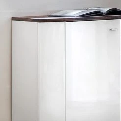 Fredriks Sideboard Karlsburg - Hochglanz Weiß / Altholz Dekor 17 Fredriks Sideboard Karlsburg - Hochglanz Weiß / Altholz Dekor -Wohnzimmermöbel boutique en ligne 1000224471 200902 06404300061 DETAILS P000000001000224471