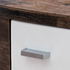 Fredriks Sideboard Karlsburg - Hochglanz Weiß / Altholz Dekor 19 Fredriks Sideboard Karlsburg - Hochglanz Weiß / Altholz Dekor -Wohnzimmermöbel boutique en ligne 1000224471 200902 06404600062 DETAILS P000000001000224471