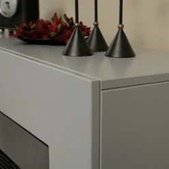 Loftscape Elektrokamin Baltrum - Grau -Wohnzimmermöbel boutique en ligne 1000224501 200922 15391300068 DETAILS P000000001000224501