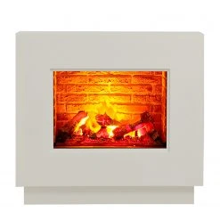 Loftscape Elektrokamin Borkum - Weiß - Einsatz Stein Dekor -Wohnzimmermöbel boutique en ligne 1000224510 200922 15401900134 DETAILS P000000001000224510