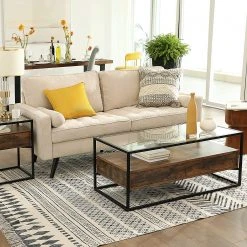 Red Living Couchtisch Cottage Hill - Glas / Metall - Braun / Schwarz 10 Red Living Couchtisch Cottage Hill - Glas / Metall - Braun / Schwarz -Wohnzimmermöbel boutique en ligne 1000225820 200914 06124800090 MOOD DETAILS P000000001000225820 mood