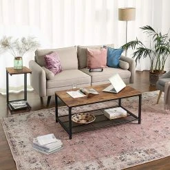 Red Living Beistelltisch Bettyhill - Braun / Schwarz -Wohnzimmermöbel boutique en ligne 1000225824 200914 06131300122 MOOD DETAILS P000000001000225824 mood