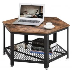 Red Living Couchtisch Morristown - Braun / Schwarz -Wohnzimmermöbel boutique en ligne 1000225833 200914 06134600167 DETAILS P000000001000225833