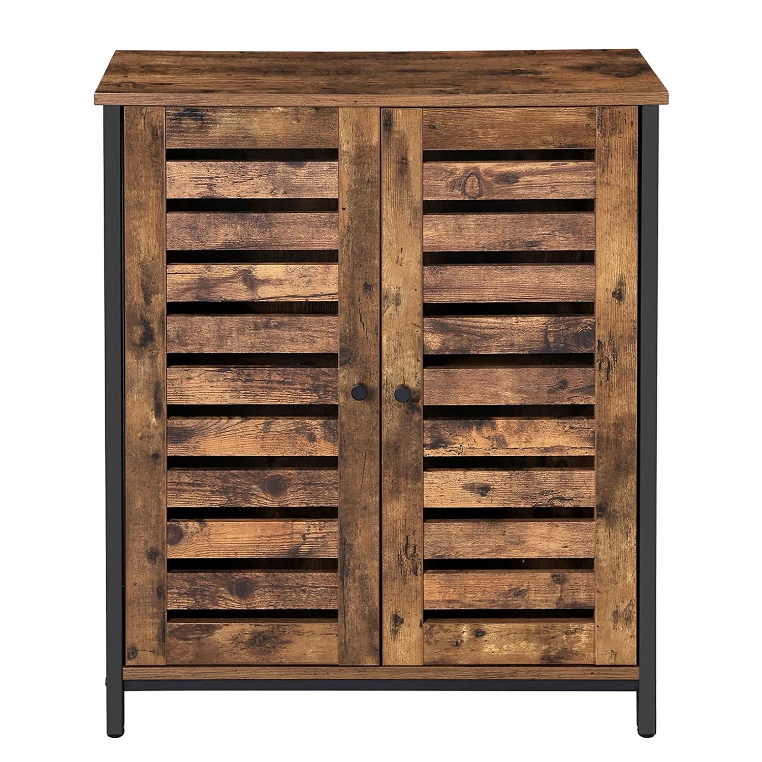 Red Living Kommode Condover II - Braun / Schwarz 5 Red Living Kommode Condover II - Braun / Schwarz – Bild 5