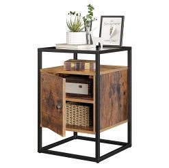 Red Living Beistelltisch Cottage Hill II - Glas / Metall - Braun / Schwarz 11 Red Living Beistelltisch Cottage Hill II - Glas / Metall - Braun / Schwarz -Wohnzimmermöbel boutique en ligne 1000225835 200914 06135700183 DETAILS P000000001000225835