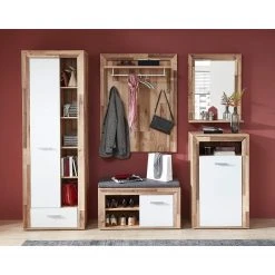 Loftscape Schuhkommode Waverly I - Weiß / Eiche Dekor -Wohnzimmermöbel boutique en ligne 1000225871 200923 13363500026 MOOD DETAILS P000000001000225871 mood