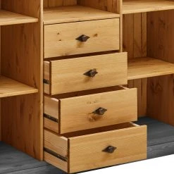 Maison Belfort Highboard Bergen - Kiefer massiv - Kiefer Laugenfarbig / Kiefer Grau -Wohnzimmermöbel boutique en ligne 1000225936 211122 08330703648 DETAILS P000000001000225936