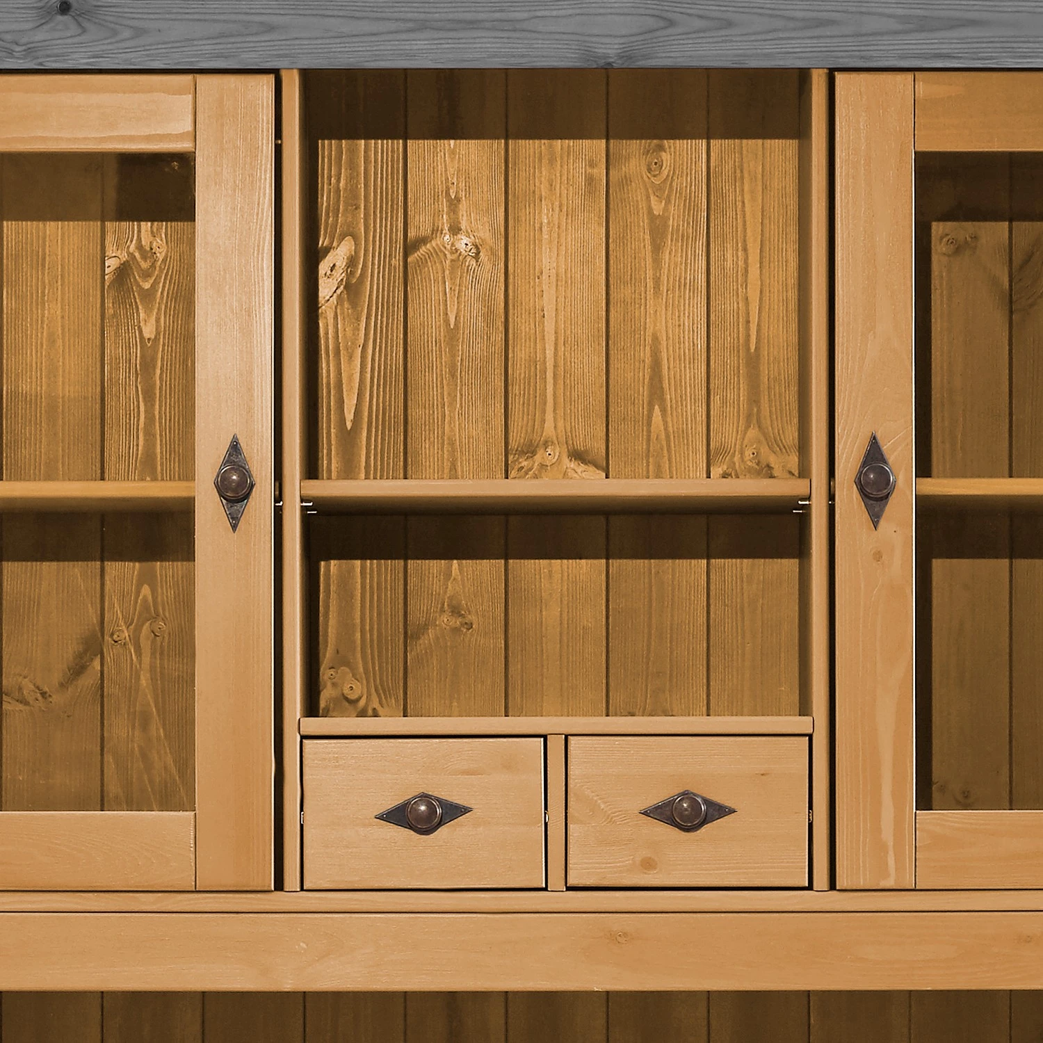 Maison Belfort Buffet Bergen I - Kiefer massiv - Kiefer Laugenfarbig / Kiefer Grau 6 Maison Belfort Buffet Bergen I - Kiefer massiv - Kiefer Laugenfarbig / Kiefer Grau – Bild 6