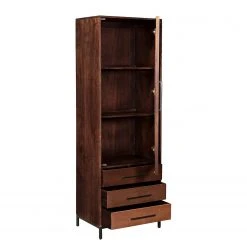 Ars manufacti Standvitrine Copp - Mango massiv / Metall - Kupfer / Mango Dunkel -Wohnzimmermöbel boutique en ligne 1000226079 210318 08275400016 DETAILS P000000001000226079