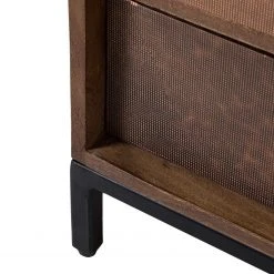 Ars manufacti Standvitrine Copp - Mango massiv / Metall - Kupfer / Mango Dunkel -Wohnzimmermöbel boutique en ligne 1000226079 210429 12193800011 DETAILS P000000001000226079