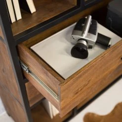 Ars manufacti Regal Moboki - Mango massiv / Metall - Mango Dunkel / Schwarz -Wohnzimmermöbel boutique en ligne 1000226166 211112 135145000036 DETAILS P000000001000226166