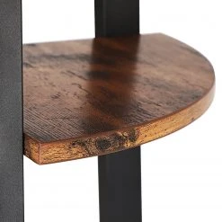 Red Living Eckregal Long Pine I - Braun / Schwarz - Höhe: 159 cm -Wohnzimmermöbel boutique en ligne 1000226205 200922 17385900121 DETAILS P000000001000226205