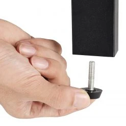 Red Living Eckregal Long Pine I - Braun / Schwarz - Höhe: 159 cm -Wohnzimmermöbel boutique en ligne 1000226205 200922 17390000123 DETAILS P000000001000226205