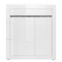 Loftscape Kommode Cape Ann III - Hochglanz Weiß / Matt Weiß -Wohnzimmermöbel boutique en ligne 1000226241 200923 15522900018 DETAILS P000000001000226241