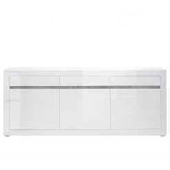 Loftscape Sideboard Cape Ann I - Hochglanz Weiß / Matt Weiß -Wohnzimmermöbel boutique en ligne 1000226252 200923 15531800055 DETAILS P000000001000226252