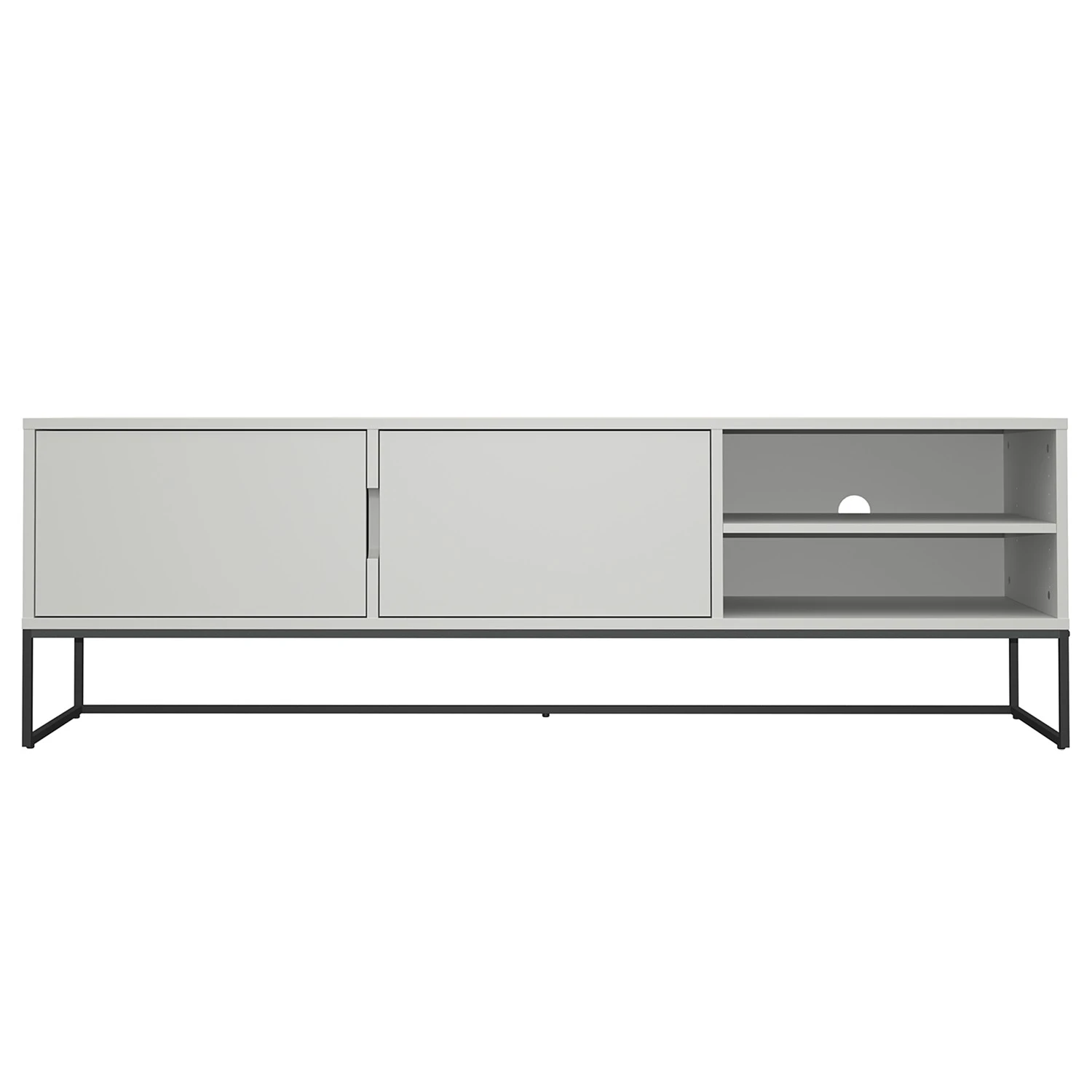 Tenzo TV-Lowboard Lipp I - Weiß 2 Tenzo TV-Lowboard Lipp I - Weiß – Bild 2