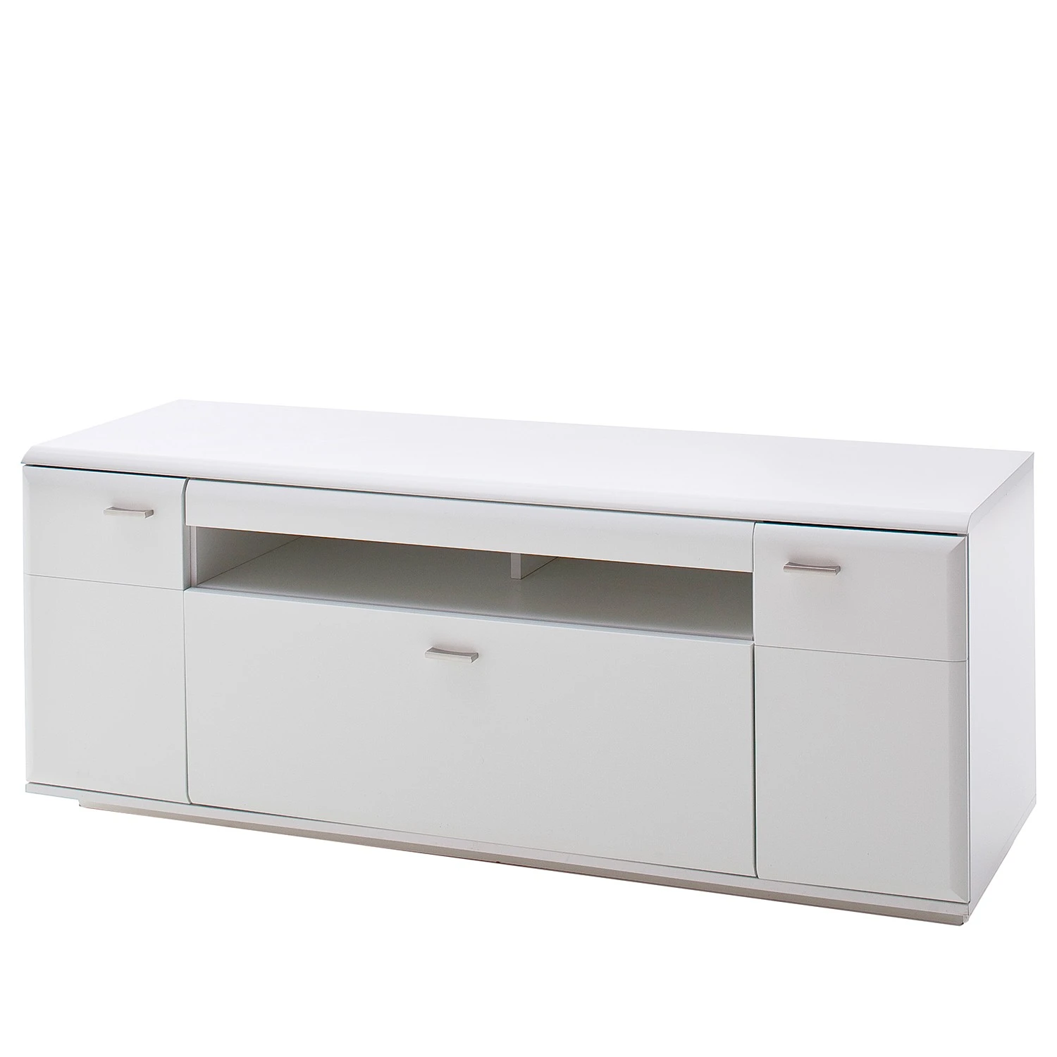 Loftscape Wohnwand Cassville I (4-teilig) - Matt Weiß / Anthrazit 9 Loftscape Wohnwand Cassville I (4-teilig) - Matt Weiß / Anthrazit – Bild 9