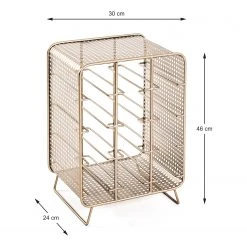 Red Living Weinregal Massillon - Metall - Gold -Wohnzimmermöbel boutique en ligne 1000227241 201006 13141900052 SKETCH DETAILS P000000001000227241 sketch