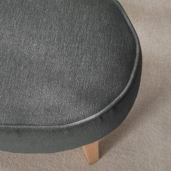 Ridgevalley Polsterhocker Voiteur - Webstoff Nere: Schwarz - Buche Hell -Wohnzimmermöbel boutique en ligne 1000227414 210426 16124400269 DETAILS P000000001000227414