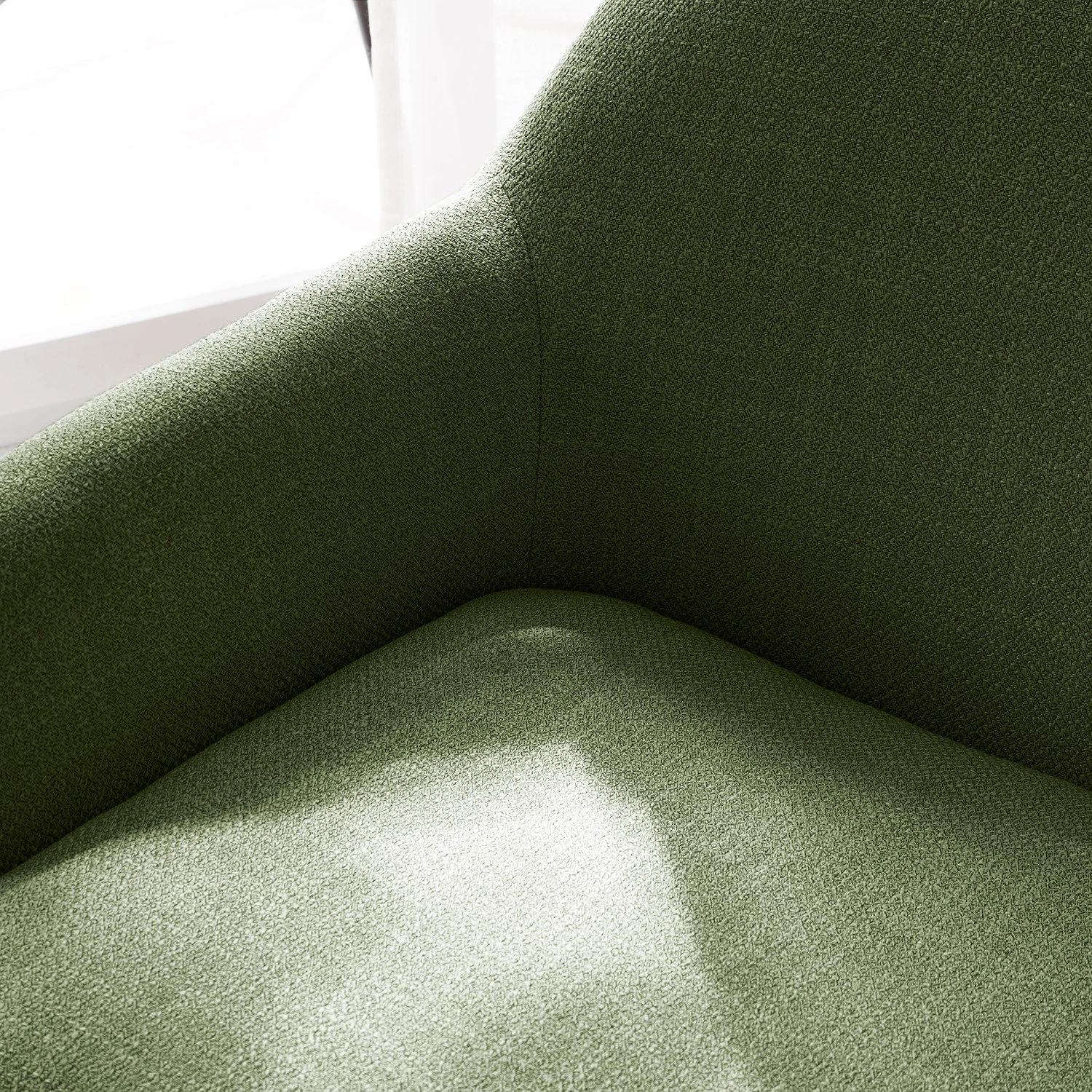 Red Living Sessel Culin - Webstoff Noela: Dunkelgrün 4 Red Living Sessel Culin - Webstoff Noela: Dunkelgrün – Bild 4