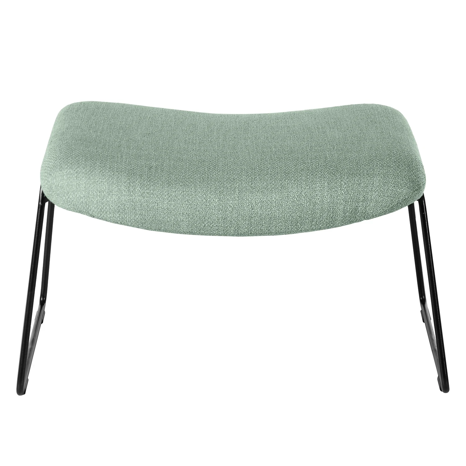 Red Living Polsterhocker Culin - Webstoff Noela: Mintgrau 4 Red Living Polsterhocker Culin - Webstoff Noela: Mintgrau – Bild 4