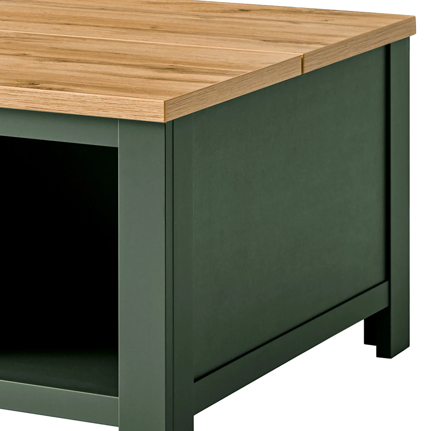 Norrwood Couchtisch Cardet - Moosgrün / Eiche Wotan Dekor 7 Norrwood Couchtisch Cardet - Moosgrün / Eiche Wotan Dekor – Bild 7