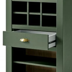 Norrwood Regal Cardet I - Moosgrün / Eiche Wotan Dekor -Wohnzimmermöbel boutique en ligne 1000227558 201016 13034300045 DETAILS P000000001000227558