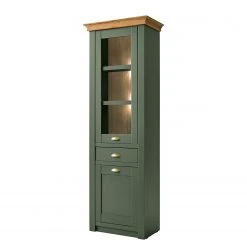 Norrwood Wohnwand Cardet (4-teilig) - Moosgrün / Eiche Wotan Dekor -Wohnzimmermöbel boutique en ligne 1000227559 201016 13035800059 DETAILS P000000001000227559