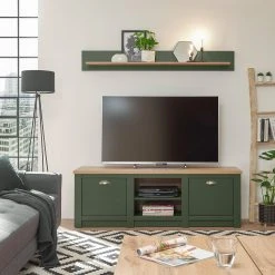 Norrwood Wandboard Cardet - Moosgrün / Eiche Wotan Dekor 12 Norrwood Wandboard Cardet - Moosgrün / Eiche Wotan Dekor -Wohnzimmermöbel boutique en ligne 1000227573 201016 13042800087 MOOD DETAILS P000000001000227573 mood