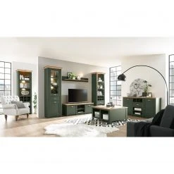 Norrwood Sideboard Cardet - Moosgrün / Eiche Wotan Dekor -Wohnzimmermöbel boutique en ligne 1000227576 201016 13050300117 MOOD DETAILS P000000001000227576 mood