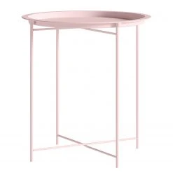 Loftscape Beistelltisch Maxwelton - Metall - Rosa