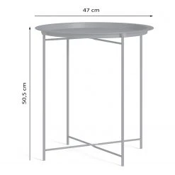 Loftscape Beistelltisch Maxwelton - Metall - Rosa -Wohnzimmermöbel boutique en ligne 1000228568 201022 13491300015 SKETCH DETAILS P000000001000228568 sketch