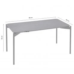 Red Living Couchtisch Oakton - Echtholzfurnier / Metall - Eiche -Wohnzimmermöbel boutique en ligne 1000228569 201022 13492000022 SKETCH DETAILS P000000001000228569 sketch