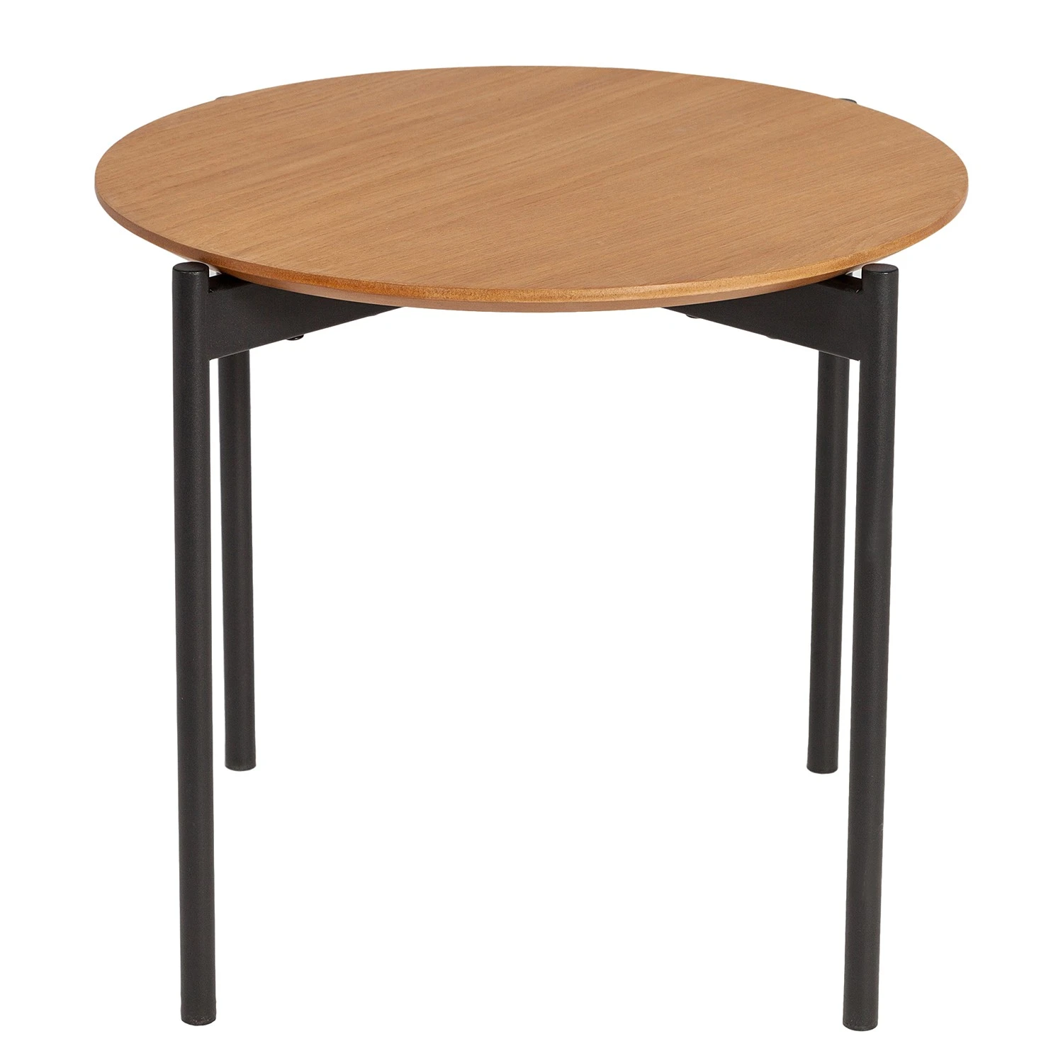 Red Living Beistelltisch Yzeron - Echtholzfurnier / Metall - Eiche 4 Red Living Beistelltisch Yzeron - Echtholzfurnier / Metall - Eiche – Bild 4