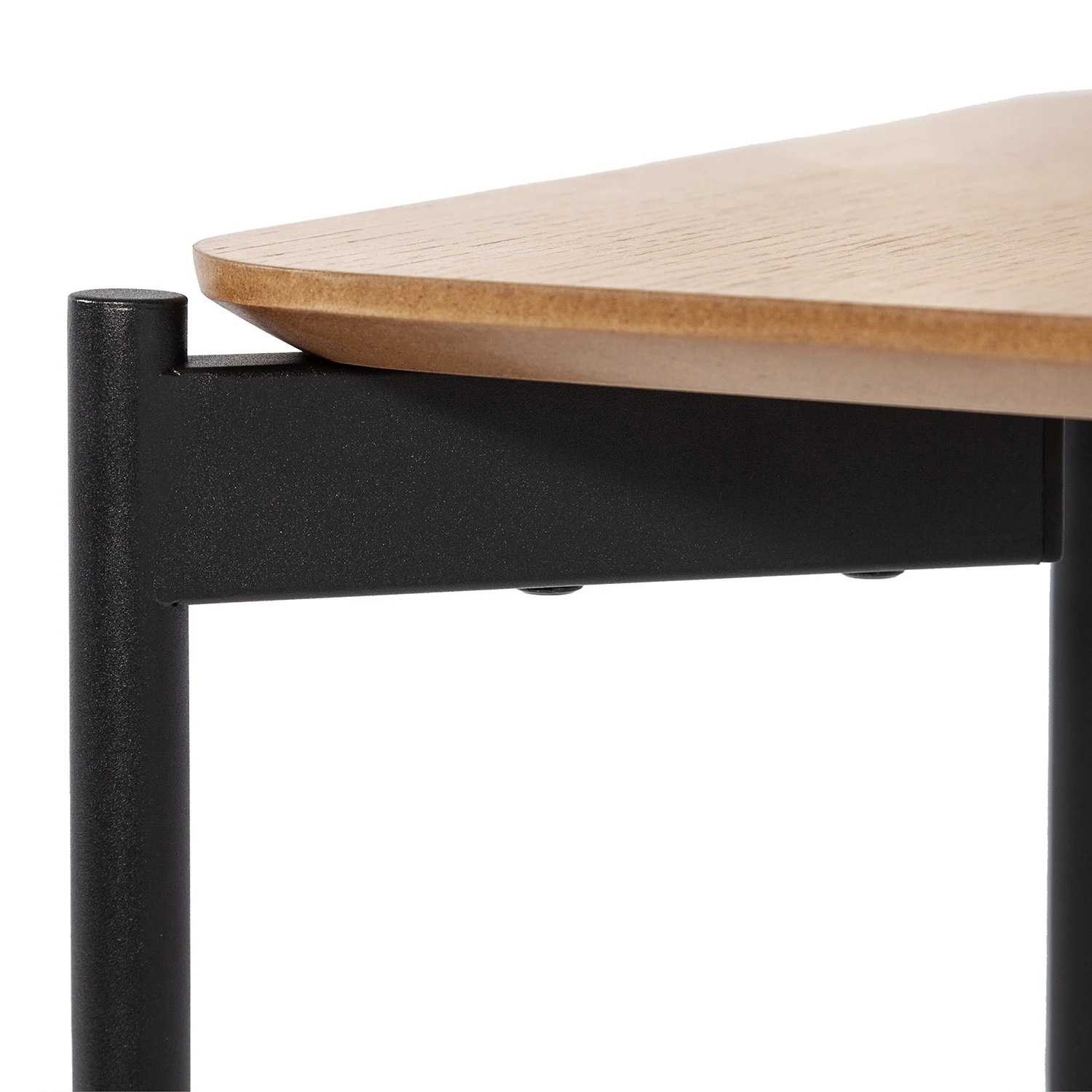 Red Living Beistelltisch Oakton - Echtholzfurnier / Metall - Eiche 5 Red Living Beistelltisch Oakton - Echtholzfurnier / Metall - Eiche – Bild 5