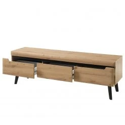 Loftscape TV-Lowboard Tornac - Eiche Artisan Dekor / Schwarz - Breite: 160 cm -Wohnzimmermöbel boutique en ligne 1000228646 201028 06341000099 DETAILS P000000001000228646