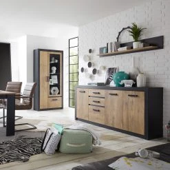 Red Living Sideboard Bozel II - Kastanie Dekor / Grau 8 Red Living Sideboard Bozel II - Kastanie Dekor / Grau -Wohnzimmermöbel boutique en ligne 1000228647 201028 06342800106 MOOD DETAILS P000000001000228647 mood