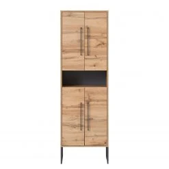 Schildmeyer Schrank Limmo - Eiche Landhaus Dekor / Schwarz -Wohnzimmermöbel boutique en ligne 1000228653 201022 14492300024 DETAILS P000000001000228653