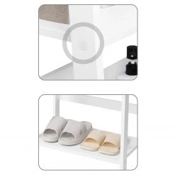 Norrwood Regal Long Pine - Weiß -Wohnzimmermöbel boutique en ligne 1000229714 201104 13573800065 DETAILS P000000001000229714