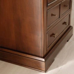 Ridgevalley Standvitrine Brieux - Tulpenbaum teilmassiv - Tulpenbaum Antik -Wohnzimmermöbel boutique en ligne 1000230613 201113 12531500041 DETAILS P000000001000230613