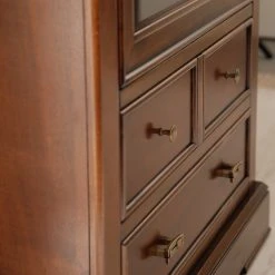 Ridgevalley Standvitrine Brieux - Tulpenbaum teilmassiv - Tulpenbaum Antik -Wohnzimmermöbel boutique en ligne 1000230613 201113 12531600042 DETAILS P000000001000230613