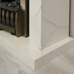 Loftscape Elektrokamin Boyne - Marmor Weiß Dekor -Wohnzimmermöbel boutique en ligne 1000230615 201113 12533900066 DETAILS P000000001000230615